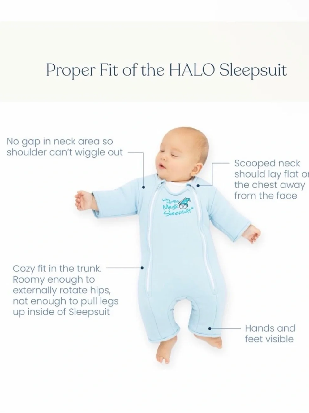 Magic Sleepsuit Baby Sleep Suit in Pale Yellow